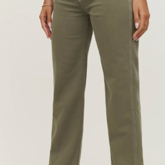 Never worn Reformation Cowboy High Rise Straight Jeans - Picture 2 of 11